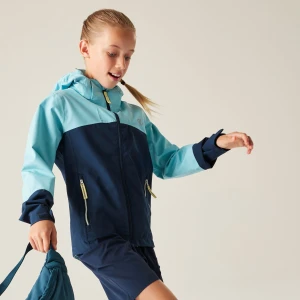 Dare 2b Dare 2b Kurtka przeciwdeszczowa dziecięca z membraną Explore III Niebieski, Rozmiar: