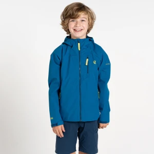 Dare 2b Dare 2b Kurtka przeciwdeszczowa dziecięca z membraną Switch Out Niebieski, Rozmiar: