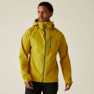 Dare 2b Dare 2b Kurtka przeciwdeszczowa męska z membraną Torrek Breathe Out Żółty, Rozmiar: