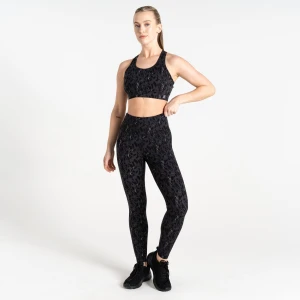 Dare 2b Dare 2b Legginsy damskie do ćwiczeń Influential Czarny, Rozmiar:
