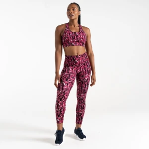 Dare 2b Dare 2b Legginsy damskie do ćwiczeń Influential Różowy, Rozmiar: