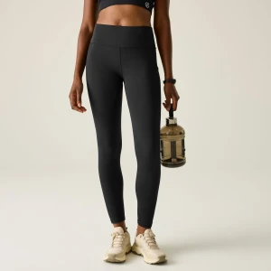 Dare 2b Dare 2b Legginsy sportowe damskie szybkoschnące Influential II Czarny, Rozmiar: