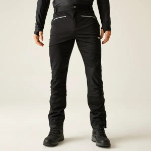 Dare 2b Dare 2b Męskie spodnie trekkingowe softshell Appended II Czarny, Rozmiar: