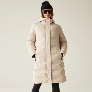 Dare 2b Dare 2b Płaszcz damski zimowy ocieplany Wander Beżowe, Rozmiar: