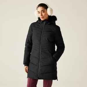 Dare 2b Dare 2b Płaszcz zimowy damski Striking IV Czarny, Rozmiar: