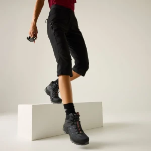 Dare 2b Dare 2b Spodnie damskie 3/4 Melodic III Czarny, Rozmiar: