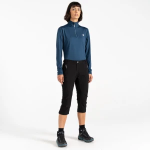 Dare 2b   Spodnie damskie trekkingowe 3/4 Melodic II Czarny, Rozmiar: