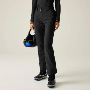 Dare 2b Dare 2b Spodnie narciarskie damskie z membraną z szelkami Diminish Czarny, Rozmiar: