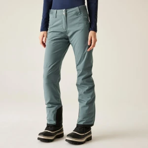 Dare 2b Dare 2b Spodnie narciarskie damskie z membraną z szelkami Diminish Szary, Rozmiar: