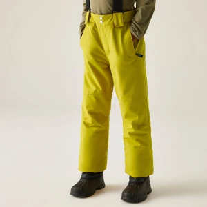 Dare 2b Dare 2b Spodnie narciarskie dziecięce z membraną z szelkami Outmove II Żółty, Rozmiar: