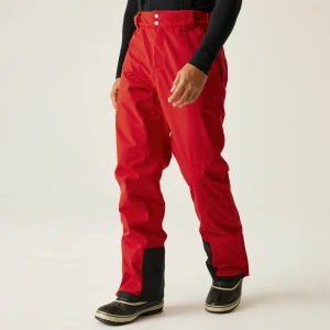 Dare 2b Dare 2b Spodnie narciarskie męskie z membraną z szelkami Achieve II Czerwony, Rozmiar: