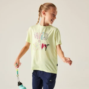 Dare 2b   Koszulka dziecięca szybkoschnąca Amusing Żółty, Rozmiar: