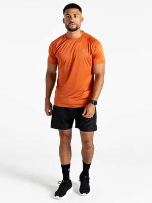 Dare 2b Koszulka funkcyjna "Accelerate" w kolorze pomarańczowym rozmiar: S