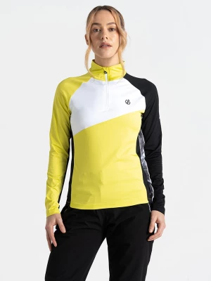 Dare 2b Koszulka funkcyjna "Ice" w kolorze biało-żółto-czarnym rozmiar: 44