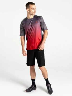 Dare 2b Koszulka funkcyjna "Trackstand II" w kolorze czerwono-szarym rozmiar: XS