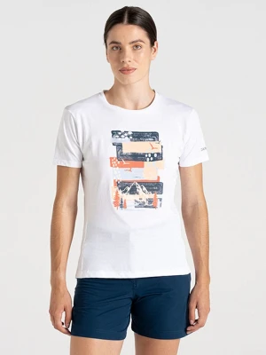 Dare 2b Koszulka funkcyjna "Tranquility III Tee" w kolorze białym rozmiar: 36