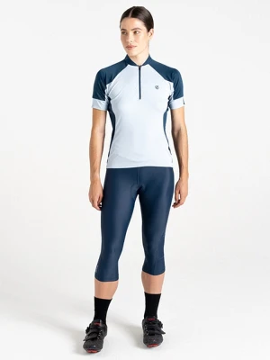 Dare 2b Koszulka kolarska "Flutter Jersey" w kolorze błękitno-granatowym rozmiar: 42