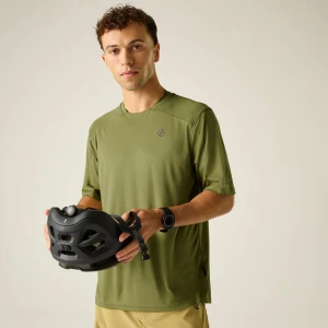 Dare 2b   Koszulka rowerowa męska szybkoschnąca Trackstand Ace Zielony, Rozmiar: