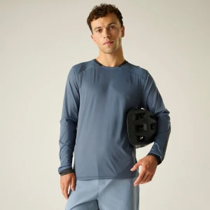 Dare 2b   Koszulka rowerowa z długim rękawem męska szybkoschnąca Trackstand Ace L/S Niebieski, Rozmiar: