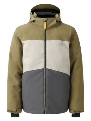 Dare 2b Kurtka narciarska "Send It!" w kolorze oliwkowo-szarym rozmiar: 152