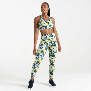 Dare 2b   Legginsy damskie do ćwiczeń Influential Niebieski, Rozmiar: