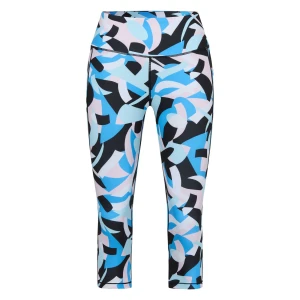 Dare 2b Legginsy sportowe damskie 3/4 szybkoschnące Influential II Niebieski