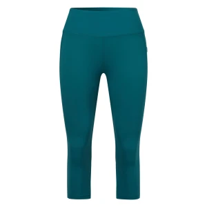 Dare 2b Legginsy sportowe damskie 3 / 4 szybkoschnące Influential II Zielony