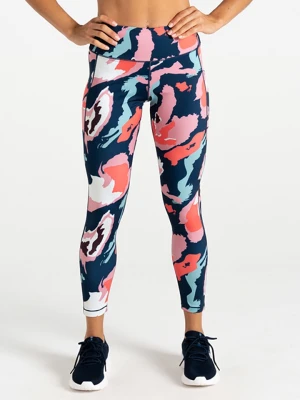Dare 2b Legginsy sportowe "Influential II" ze wzorem rozmiar: 44