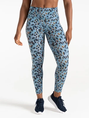 Dare 2b Legginsy sportowe "Influential" w kolorze niebieskim rozmiar: 40