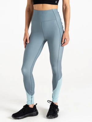 Dare 2b Legginsy sportowe "Power" w kolorze błękitnym rozmiar: 44