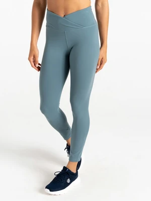 Dare 2b Legginsy sportowe "Revived II" w kolorze błękitnym rozmiar: 40