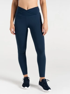 Dare 2b Legginsy sportowe "Revived" w kolorze granatowym rozmiar: 38