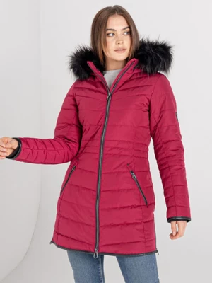 Dare 2b Płaszcz zimowy "Striking" w kolorze czarno-różowym rozmiar: 36