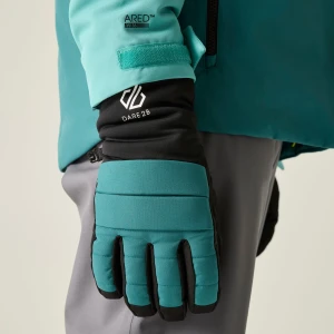 Dare 2b Rękawiczki narciarskie unisex Freeride II z membraną 35 / 35 Zielony