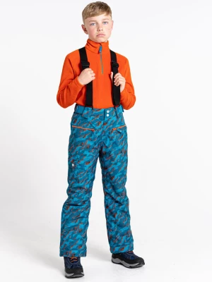 Dare 2b Spodnie narciarskie "Timeout II" w kolorze turkusowo-pomarańczowym rozmiar: 104