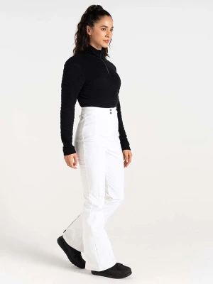 Dare 2b Spodnie narciarskie "Upshill II" w kolorze białym rozmiar: 38