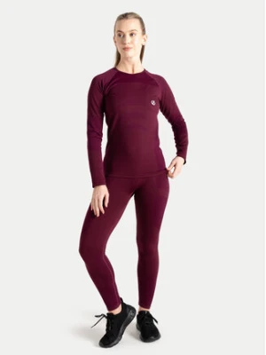 Dare2B Komplet bielizny termoaktywnej In The Zone III Bl Se DWU415 Bordowy Slim Fit