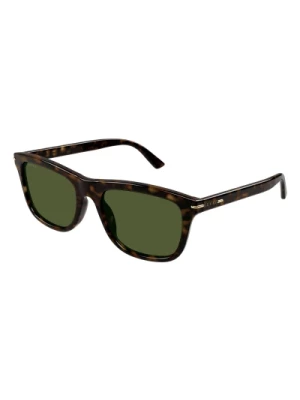 Dark Havana/Green Sunglasses Gucci