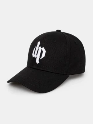 DARKPARK czapka z daszkiem Logo Embroidered kolor czarny z aplikacją UHT01.AFA02.9901