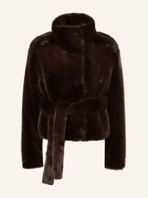 Darkpark Kurtka Ze Sztucznego Futra braun
