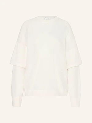Darkpark Sweter Troy Z Kaszmirem weiss ECRU