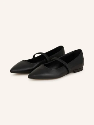 Darling Harbour Baleriny Mary Jane schwarz