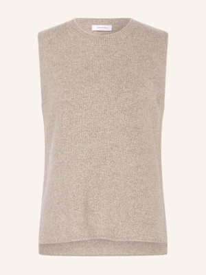 Darling Harbour Bezrękawnik Z Dodatkiem Kaszmiru beige