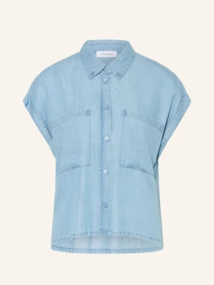 Darling Harbour Bluzka Koszulowa W Stylu Jeansowym blau