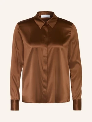 Darling Harbour Bluzka Koszulowa Z Jedwabiu braun