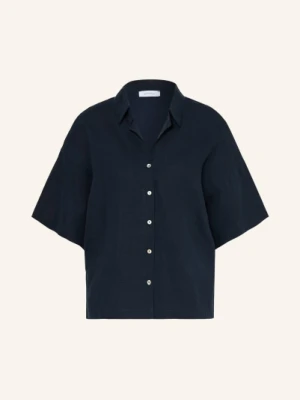 Darling Harbour Bluzka Koszulowa Z Mieszanki Materiałów Z Dodatkiem Lnu blau