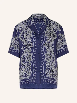 Darling Harbour Bluzka Z Dodatkiem Jedwabiu blau