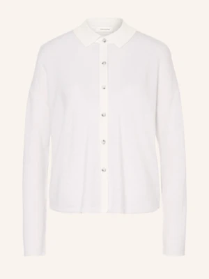 Darling Harbour Bluzka Z Dzianiny Z Kaszmirem weiss