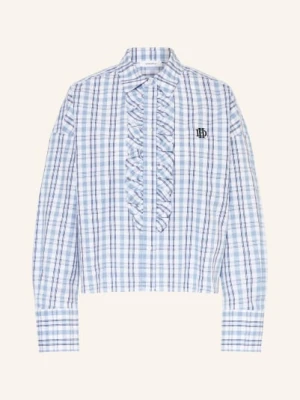 Darling Harbour Bluzka Z Falbanami blau