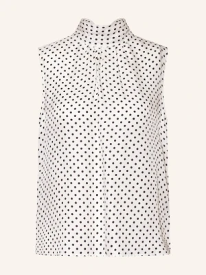 Darling Harbour Bluzka Z Jedwabiem weiss